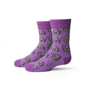 Two Left Feet- Kids Socks-- "OMG"